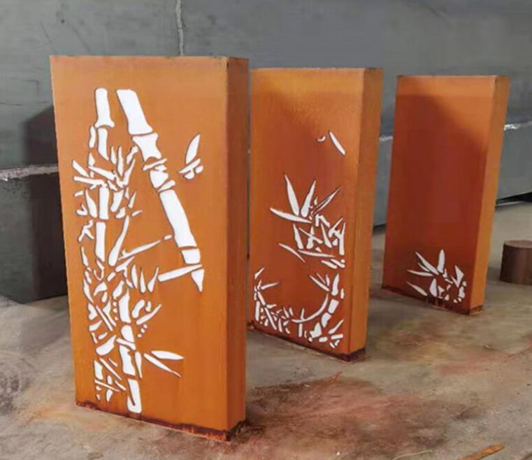 长汀锈钢板灯箱